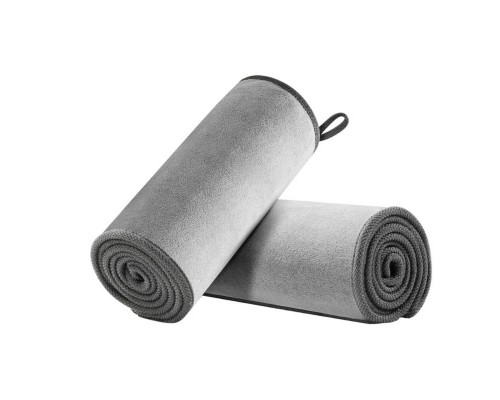 Мікрофібра Baseus Easy life car washing towel（40*40сm Two pack）Grey