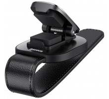 Автомобільний тримач для окуляр Baseus Platinum Vehicle eyewear clip（clamping type）Black