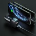 Автомобільний зарядний пристрій HOCO Z36 Leader dual port car charger set(iP) Black