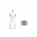 Автомобільний зарядний пристрій HOCO Z23 grand style dual-port car charger White