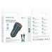 Автомобільний зарядний пристрій BOROFONE BZ19A Wisdom single port QC3.0 car charger set(Type-C) Sapphire Blue