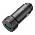 Автомобільний зарядний пристрій HOCO Z49A Level single port QC3.0 car charger Black
