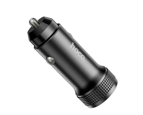Автомобільний зарядний пристрій HOCO Z49A Level single port QC3.0 car charger Black