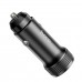 Автомобільний зарядний пристрій HOCO Z49A Level single port QC3.0 car charger Black