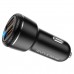 Автомобільний зарядний пристрій BOROFONE BZ17 Core dual port QC3.0 car charger