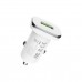 Автомобільний зарядний пристрій BOROFONE BZ12A single port QC3.0 with Micro-USB cable White