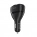 Автомобільний зарядний пристрій HOCO Z34 Thunder power cigarette lighter car charger Black