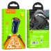 Автомобільний зарядний пристрій HOCO Z46A Blue whale PD20W+QC3.0 car charger set(Type-C) Sapphire Blue