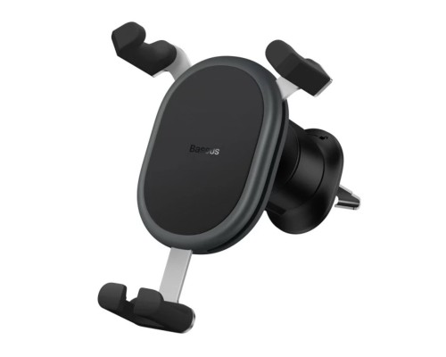 Тримач для мобiльного Baseus Stable Gravitational Car Mount (Air Outlet version) Black