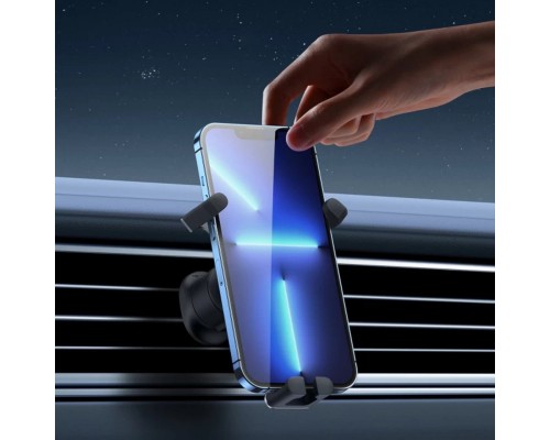 Тримач для мобiльного Baseus Stable Gravitational Car Mount (Air Outlet version) Black