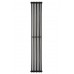 Дизайнерский радиатор Praktikum 2 H-1800 mm, L-275 mm Betatherm черный с нижним подключением