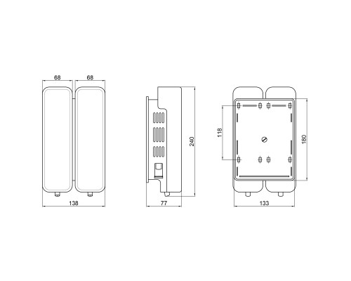 Диспенсер для рідкого мила Qtap Davcovac mydla DM350CS2