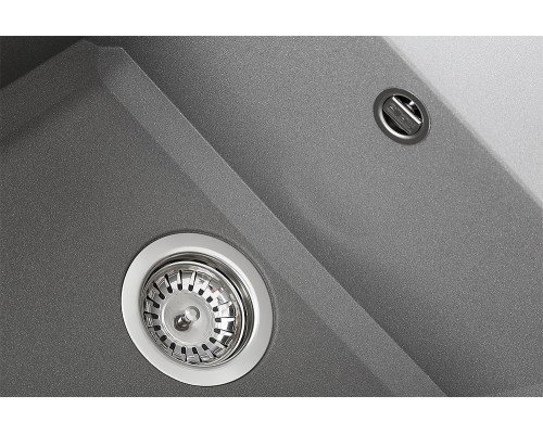 Кухонная мойка ELLECI EASY 135 titanium 73