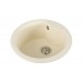 Кухонная мойка ELLECI Ego Round bianco antico 62
