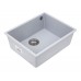 Кухонная мойка ELLECI Q 105 under top aluminium 79