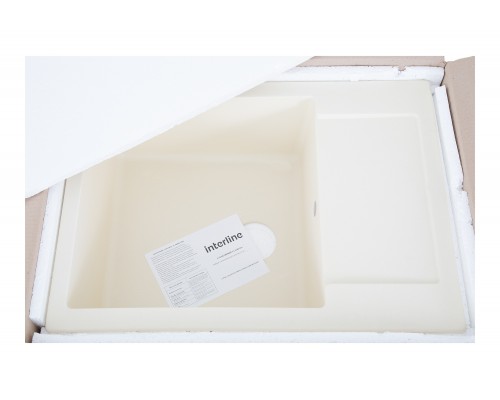 Кухонная мойка INTERLINE SPRING old white