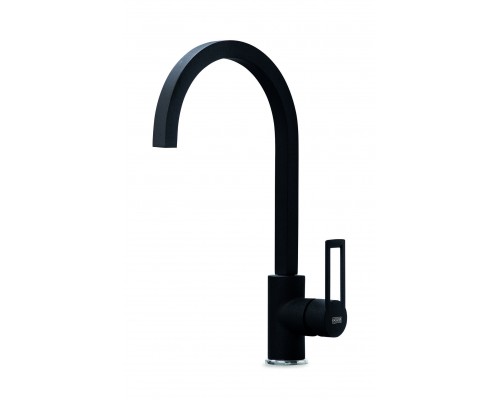 Кухонный смеситель ELLECI Bridge full black 40