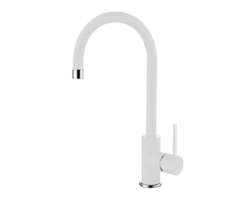 Кухонный смеситель ELLECI Cloud bianco titano 68
