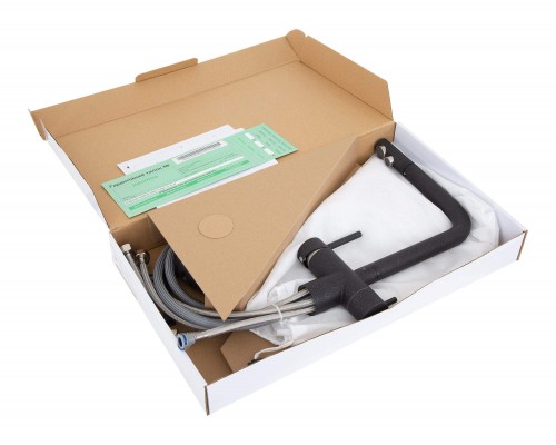 Кухонный смеситель INTERLINE Storm new Black