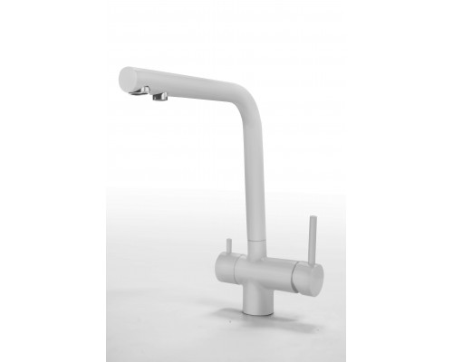 Кухонный смеситель ELLECI T01 BIANCO TITANO 68