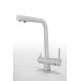 Кухонный смеситель ELLECI T01 BIANCO TITANO 68