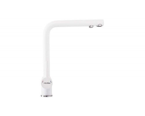 Кухонный смеситель INTERLINE Mix new White