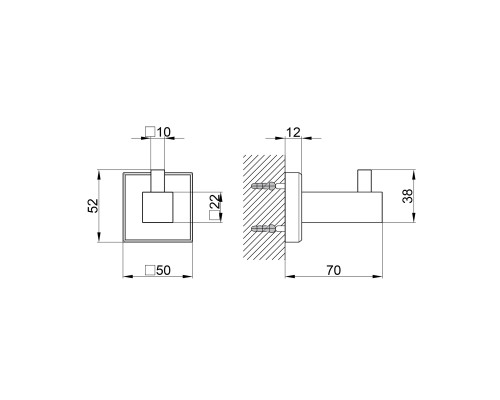Гачок Qtap Hacek 1101103C