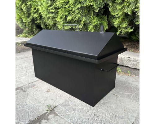 Коптильня з гідрозатвором 496х276х302 1.5мм (KOP-ST1.5-27L)