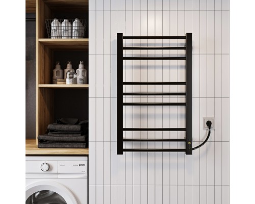 Полотенцесушитель KOSSER Степ 1000х500 EL Чорний