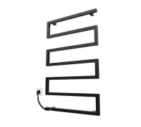 Полотенцесушитель KOSSER Зета 900х550 EL тайм. чорный