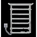 Полотенцесушитель KOSSER Канна 700х500/7 ЕL реєстр. хром