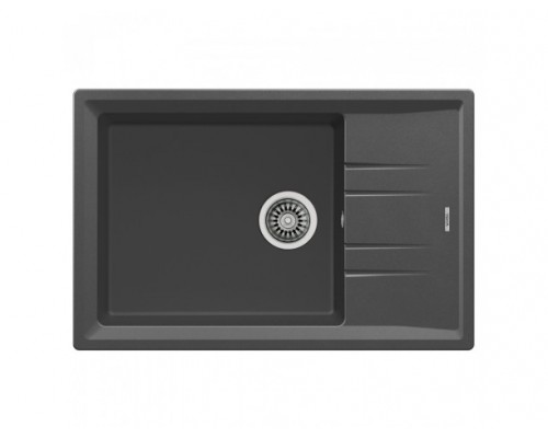 Кухонна мийка Teka STONE 60 S-TG 1B 1D (115330034) графіт накладна