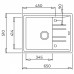 Кухонна мийка Teka STONE 45 S-TG 1B 1D (115330048) графіт накладна