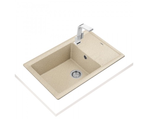 Кухонна мийка Teka STONE 60 S-TG 1B 1D (115330030) пісочна накладна