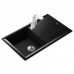 Кухонна мийка Teka STONE 50 B-TG 1B 1D (115330017) чорна накладна