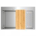 Кухонна мийка Teka ForLinea RS15 71.40 (115000052) нержавіюча сталь прямокутна універсальна