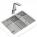 Кухонна мийка Teka FLEXLINEA RS15 2B 580 (115030010) нержавіюча сталь прямокутна універсальна