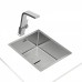 Кухонна мийка Teka FLEXLINEA RS15 34.40 (115000015) нержавіюча сталь прямокутна універсальна
