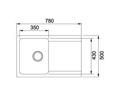 Кухонная мойка Franke Orion OID 611-78 (114.0498.010)