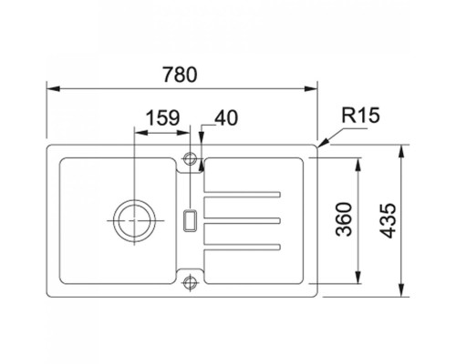 Кухонная мойка Franke Strata STG 614-78 (114.0327.909)