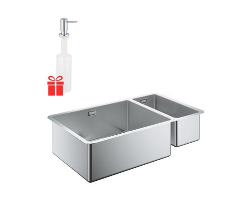 Кухонная мойка Grohe K700U 31575SD0 + дозатор для моющего средства Contemporary 40536000 (31575SD040536000)