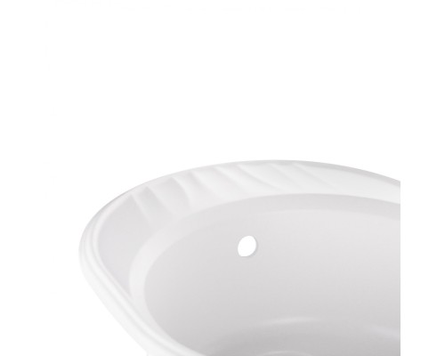 Кухонная мойка Qtap CS 6151 White (QT6151WHI650)