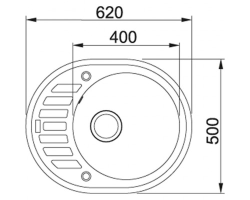Кухонная мойка Franke Ronda ROG 611-62 (114.0381.069)