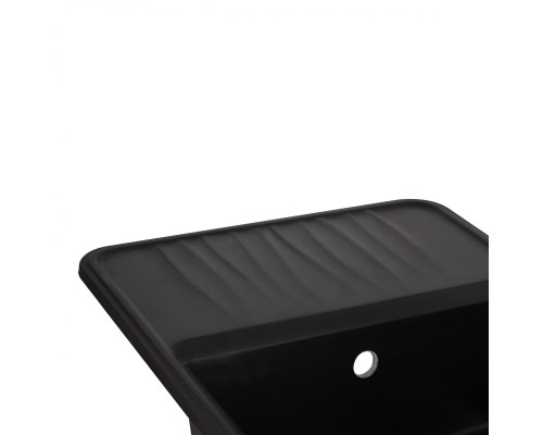 Кухонная мойка Qtap CS 7440 Black (QT7440BLA404)