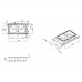 Кухонная мойка Qtap 7843-B Micro Decor 0,8 mm (QT7843BMICDEC08)