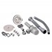 Кухонная мойка Qtap 5848 Micro Decor 0,8 mm (QT5848MICDEC08)
