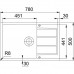 Кухонная мойка Franke Sirius SID 611-78 XL (114.0497.954)