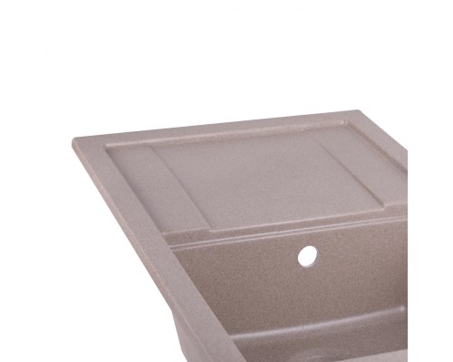 Кухонная мойка Qtap CS 7449 Beige (QT7449BEI551)