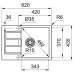 Кухонная мойка Franke Sirius SID 611-62 Slim (143.0631.535)