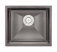 Кухонная мойка Qtap D4843BL Black 2.7/1.0 mm (QTD4843BLPVD2710)